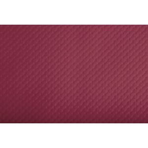 ERYI-- Réf. 304022I - Set De Table Jetable En Papier Gaufré Et Satiné - Format 30 X 40 Cm - Couleur Bordeaux - Fabriqué En France - En Barquette De 500 Sets - Neuf