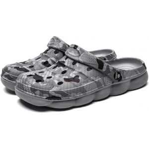 Men's Clogs Plastic Woman Classic Slippers Beach Hospital Garden Summer Slippers Anti-Slip Sandals.[N517] - Neuf
