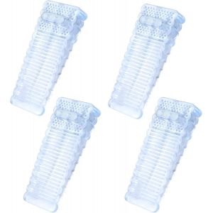 4 Pièces Anti-Dérapant Étage Bouchon De Porte Réglables En Hauteur, Claire Caoutchouc Bouchon De Porte, La Porte S'arrête Pour La Maison La Porte Du Bureau De Protection De Mur - Neuf