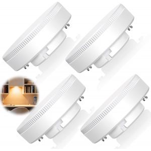 Kalanka-4 Pi&iquest;&iquest;Ces Ampoule Gx53 Led 9w Blanc Chaud 3000k, 800lm Ac 220-240v, &iquest;&iquest;Quivalent &iquest;&iquest; 71w Halog&iquest;&iquest;Ne, Spot Led Encastrable Pour Cuisine Armoires Vitrines, Non Dimmable Facile &iquest;&iquest; Installer - Neuf