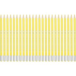 Eryi-Crayon Aquarelle, 24 Crayons Solubles Dans L'eau Pour Mélanger, Colorier, Dessiner, Peindre, Jaune - Neuf