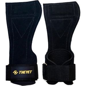 Maniques Pour Crossfit En Cuir Sans Trous Unisexe|Gants De Gym Cross Training Hommes Et Femmes|Protection Pour Les Mains Tractions Haltérophilie Barres De Fitness Calisthénie Gymnastique.[K254] - Neuf