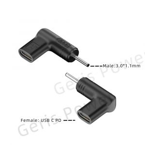 100W USB Type C PD batterie externe pour ordinateur portable convertisseur de chargeur pour ordinateur portable pour Asus Lenovo Hp Dell Samsung connecteur adaptateur d'alimentation cc 3.0-1.1mm - Neuf