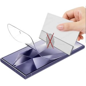 LORANKA-2pcs de film Hydrogel mat pour Samsung Galaxy S24+ 6.7" S24 Plus Film de gel anti - &eacute;blouissement film de protection d'&eacute;cran TPU flexible HD transparent anti - empreintes digitales - Neuf