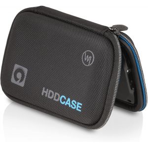 Coque Rigide Pour Disque Dur Externe Et Ssd Anti-Choc 6,35 Cm Max. 12,7 X 8,2 X 4 Cm Avec Compartiment C&acirc;ble - Neuf