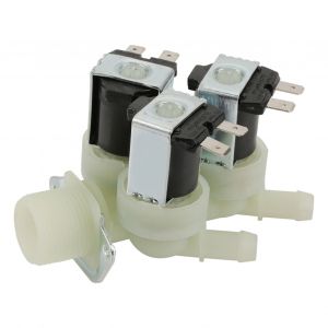 Électrovanne électrique fermée normale, entrée d'eau à 3 voies N/C, AC 220V G3/4 - Neuf