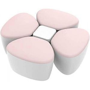 Distributeur De Lait En Poudre Pour B&eacute;b&eacute; R&eacute;cipient Enfants Portable Pp Case Pour Le Stockage &Agrave; Quatre Treillis Bo&icirc;te D'alimentation Scell&eacute;e En Forme De Fleur (Rose) - Neuf