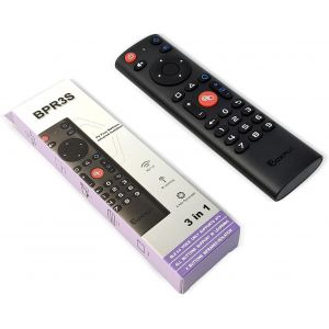 Bpr1S Air Mouse Remote Control, Bluetooth Smart Voice Remote Avec Gyroscope 6 Axes, Prend En Charge L'Apprentissage Par Clé Intégrale Infrarouge, Android Tv Box Et Tv Stick - Neuf