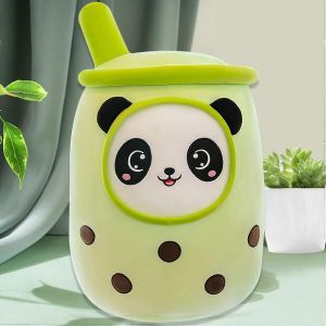 Peluche Bubble Tea, Peluche Boba Tea, Peluche Coussin, Peluche Bubble Tea, Jouet Enfant, Cadeau D'anniversaire (Vert, 35 Cm/13,7 - Neuf