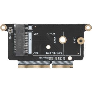 ChenQuanSarl-A1708 Nvme Key M M.2 Ngff Ssd À 2016 2017 2230 2242 Carte Adaptateur Pour Ordinateur Portable Pro A1708, Prend En Charge La Clé De Type 2230/2242 M Nvme M.2 Ssd - Neuf