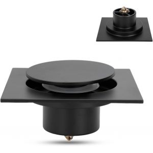 YEMAESRE-Bouchon Lavabo, Bouchon De Baignoire Universel Avec Bague D'Étanchéité En Silicone, Anti-Odeurs, Résistant À La Corrosion, Bonde De Douche -Up De 50 Mm/75 Mm De Diamètre. - Neuf