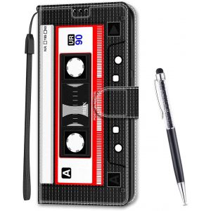 KAL-Coque Compatible Avec Huawei Honor 8A/ Y6 2019, Imprim&eacute; Color&eacute; Motif Portefeuille Housse En Cuir Synth&eacute;tique Avec Support Et Cartes Compartiments Pour Huawei Honor 8A/ Y6 2019 (Enregistrer) - Neuf