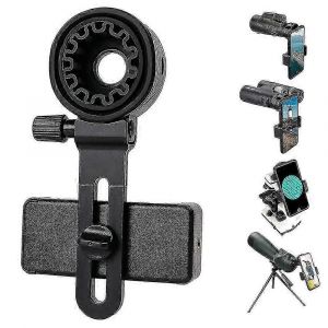 Monture Universelle De Téléphone Portable Compatible Jumelles,Monoculaire,Microscope - Neuf