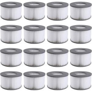 Filtre Spa Lite pour mspa,Filtre pour mspa Lite, pour MSPA Whirlpoal Filter Cartouches filtrantes pour sous Bateaux et Spa Chauds Mod&egrave;le &agrave; partir de 2020 (4 pi&egrave;ces.) - Neuf