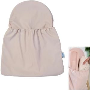 Rangement Chaise Haute Enfant, Rangement Chaise Haute B&eacute;b&eacute;, Lavable, Pour Ranger Lingettes, T&eacute;tines, Biberons Ou Bavoirs, 30 * 40cm, Rose - Neuf