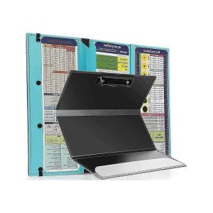 Pince D'allaitement Infirmi&egrave;re Pliable Pince D'infirmi&egrave;re Bloc-Notes De Poche Clip Bas Pour Les &Eacute;tudiants En Soins Infirmiers Et Les M&eacute;decins (Bleu) - Neuf