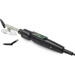 MEVRONISSHOP-172131 172131 Fer &agrave; repasser Pro Decal avec rev&ecirc;tement Teflon (rond/plat), repassage aux endroits difficiles d'acc&egrave;s - Neuf