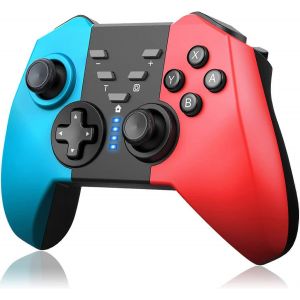 Manette Sans Fil Switch Pro - avec Réveil Gyroscope Turbo Compatible Switch/Switch Lite/Switch OLED/PC - Neuf