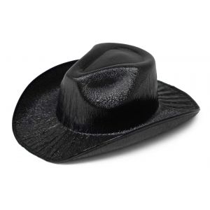 Chapeau De Cowboy Spatial A Paillettes Neon Scintillantes, Chapeau Disco Holographique Metallique Amusant Pour Les Fetes - Neuf