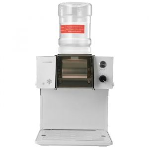 Broyeur &agrave; Glace Pil&eacute;e 40 kg/24 h-Duoku-Machine &agrave; Glace R&acirc;p&eacute;e Flocon de Neige-avec Lame en Acier Inoxydable-R&eacute;servoir de 1,8 L - Neuf