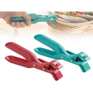 Ensemble De 2 Pinces Anti-Br&ucirc;lure En Silicone Pour Bols De Cuisine - Neuf