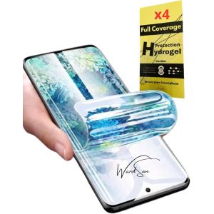 Kal-[Pack 4 Pièces Pour Samsung Galaxy Series 4 Films De Protection D'écran Hydrogel 3d | Anti-Choc | Compatible Coques | Film Protecteur Souple | Mieux Qu'un Verre Trempé (Galaxy S23) - Neuf