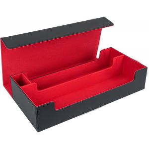 Chenquansarl-Deck Box Boîte À Cartes Avec Plateau Cube Pour Plus De 550 Cartes, Boîte À Cartes Xl De Qualité Supérieure Avec Tapis De Jeu Et Compartiment Pour Dés, Boîte De Rangement, Boîte De Rangem - Neuf