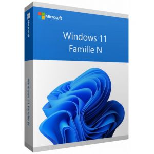 Microsoft Windows 11 Famille N (Home N) - 64 Bits - Cl&eacute; Licence &Agrave; T&eacute;l&eacute;charger - Livraison Rapide 7/7j - Neuf