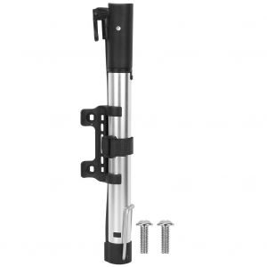 Pompe A Air Portable Compacte Pour Velo, Gonfleur De Velo Durable, Buse Americaine/Francaise - Neuf