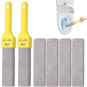 KAL-6 Pièces Pierre Ponce Wc, Pumice Stone Remplaçable Brosse Piscine Pierre Ponce Pour Enlever Le Calcaire Des Toilettes, Produits Et Accessoires De Nettoyage - Neuf