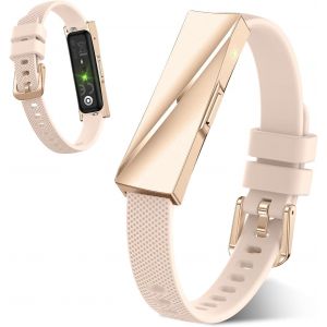 Health Smart Bracelet Without Screen, 22g Ultralight Pedometer, 24/7 Blood Pressure Watch, Women's Smart Watch, 35 Days Battery Life Waterproof 1atm Smartband, 170+ Sports Fitness Tracker - Neuf