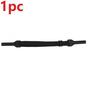 Retenue De Lunettes R&eacute;glable Et Durable, Sangle De Sport En Silicone, Poign&eacute;e Antid&eacute;rapante, Support De Lunettes De Soleil, Corde Parfaite Pour La Course &Agrave; Pied--Black-1pc - Neuf