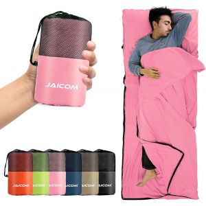 ERYI-Drap De Sac De Couchage, Sac A Viande Couchage, 220X90Cm Sac De Couchage Ultraléger, Il Convient Aux Voyages En Plein Air, Aux Hôtels Et Aux Chambres À Coucher - Neuf