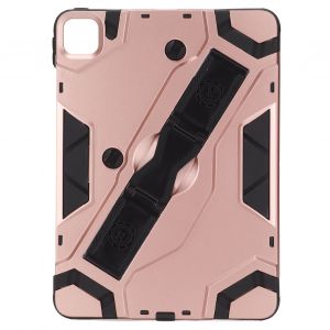 Etui De Protection Multifonction En Tpu Absorbant Les Chocs Pour Tablette Ios Pro, Design Precis, Or Rose - Neuf