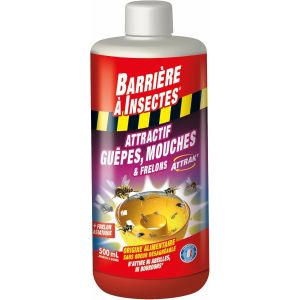 KALANKA-BARRIERE A INSECTES Attractif pour Piège à Guêpes, Mouches et Frelons, 500 mL, BARPITRAP500 - Neuf