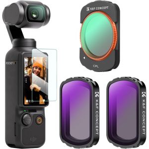 Filtre Cpl+Nd4+Nd8 Magn&eacute;tique Compatible Avec Dji Osmo Pocket 3 Nano-Rev&ecirc;tements &Eacute;tanche Anti Des Rayures L&eacute;ger Hd-Marque G&eacute;n&eacute;rale - Neuf