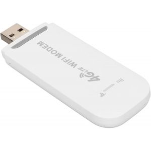 ASFASFq-ASHATA Routeur sans Fil 4G LTE 150 Mbps, Modem WiFi Portable pour Ordinateur Portable, Prise en Charge de 10 Utilisateurs, Interface USB - Neuf