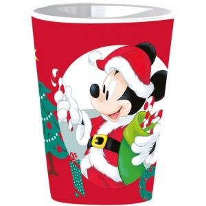Gobelet Mickey Disney Noel En M&eacute;lamine - Neuf
