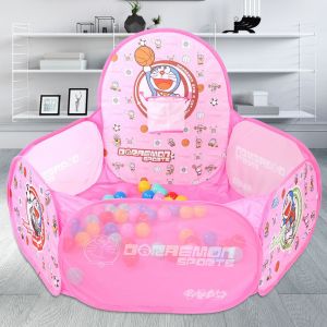Tente De Jeux Pour Tout-Petits, Piscine A Balles Pour Enfants, Tente Pliante Pour Enfants, Piscine A Balles Marine (Rose) - Neuf