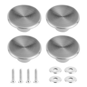 Lot De 4 Boutons De Couvercle De Casserole, Boutons De Couvercle De Casserole, Poignées De Remplacement Compatibles Avec Le Creuset, Aldi Lodge, Poignées De Couvercle De Casserole - Neuf