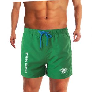 Bermuda Short De Plage Pour Hommes,Doublure En Maille,Pantalon De Bain,Séchage Rapide,Surf,Short De Plage,Fitness,Muscle,Pantalon De Sport Aquatique,Été-Xl-I - Neuf