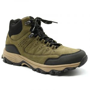 Chaussures De Marche Indiana En Pu Et Mesh Kaki 39 &Agrave; 46 - 40 - Neuf