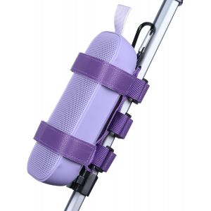 Support de Haut-Parleur Portable sans Fil Bluetooth pour Haut - Parleur sans Fil Bluetooth 7-12 Pouces pour Chariot de Golf Rail V&eacute;lo Bateau Sangle R&eacute;glable Ext&eacute;rieure (Violet) - Neuf