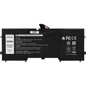 AOAL-Y9N00 C4K9V Batterie Pour Dell Xps 13-9333 13-L321X 13-L322X Xps 12-L221X 12-9Q23 12-9Q33 12D-1708 9333-3081 9Q33-7925 9Q23-5550 Convertible Ultrabook Pkh18 3H76R Wv7G0 489Xn Battery - Neuf
