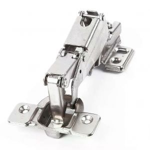 1pc 165 degrés d'angle plier armoire porte charnières d'angle charnière meubles quincaillerie pour la maison cuisine salle de bain armoire avec vis - Neuf