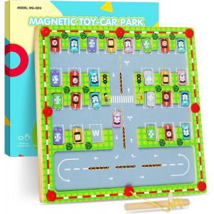 KAJGL-Jouet Montessori 3 4 5 Ans,Alphabet Labyrinthe Magnetique,Jouet Enfant 3 Ans,Jeux Educatif 5 6 Ans,Montessori 2 3 Ans Fille Garcon 4 Ans,Cadeau Anniversaire No&euml;l P&acirc;ques 3 4 5 6 Ans Enfant - Neuf