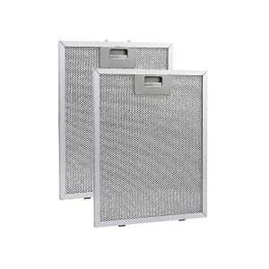 2pcs hotte de cuisinière filtre hotte de cuisine filtre à graisse extracteur de cuisine ventilation aspirateur en aluminium - Neuf