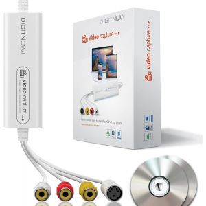 ! Carte De Capture Vidéo Usb 2.0, Convertisseur Vhs Vcr Tv Vers Dvd, Pr En Charge De Mac Os X Pc Windows 7 8 10[Z63] - Neuf
