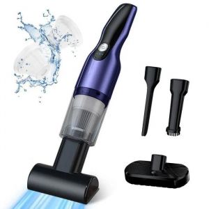 Aspirateur Voiture sans Fil - Aspirateur à Main Puissant avec Dissolvant d'acariens - Mini Aspirateur Portable pour Voiture Cuisine - Neuf