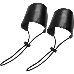 Kalanka-Protege Talon Chaussure - 1 Paire Coussinet Talon Chaussure En Cuir Pour Protection Talon Chaussure, &Eacute;lasticit&eacute; Talon Protecteur &Eacute;tuis &Agrave; Chaussures Pour &Eacute;viter L'usure Des Chaussures - Neuf